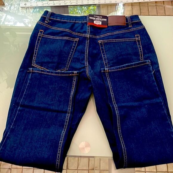 Zachsny jeans NWT 34/29 blue comforter, stretch denim tribeca ny - Picture 11 of 13